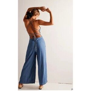 We the free Jumpsuit CRVY Set The Mood One-Piece Size Small